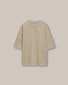 Playera Fit Boxy Verde,VERDE EMPOLVADO